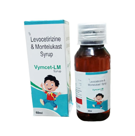 Vymcet LM Syrup (LEVOCETIRIZINE 2.5mg + MONTELUKAST 4mg)